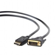 Gembird DisplayPort (M) na DVI (M) 1m CC-DPM-DVIM-1M - cena, srovnání