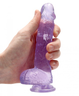 Realrock Realistic Dildo With Balls 6" - cena, srovnání