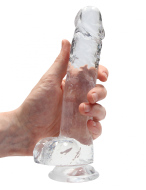 Realrock Realistic Dildo With Balls 8" - cena, srovnání