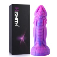 Hismith HSD01 Curved Giant Silicone Purple Starry Animal Dildo - cena, srovnání