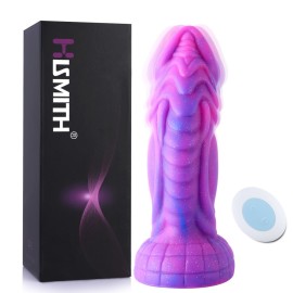 Hismith HSD07 Squamule Vibrating Silicone Dildo