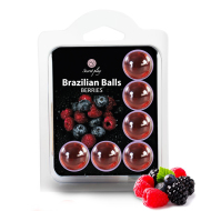 Secret Play Brazilian Balls Berries 6 pack - cena, srovnání