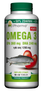 Bio-Pharma Omega 3 Forte 1200mg 135tbl - cena, srovnání