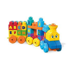 Mattel Mega Bloks Hudobný vláčik s písmenkami