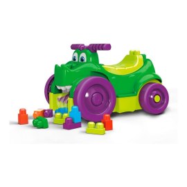 Mattel Mega Bloks zberač kociek krokodíl