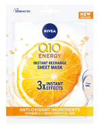 Nivea Q10 plus C Anti-Wrinkle + Energy 10 Minutes Sheet Mask - cena, srovnání