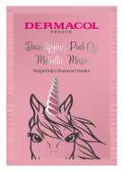 Dermacol Beautifying Peel-off Metallic Mask Brightening 15ml - cena, srovnání