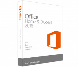 Microsoft Office 2016 pro studenty a domácnosti druhotná licence
