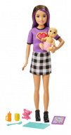 Mattel Barbie Opatrovateľka Skipolly Pocketer + bábätko a doplnky - cena, srovnání