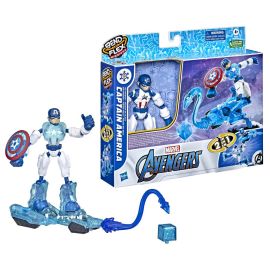 Hasbro Avengers Bend and Flex CAP - ľadová misia