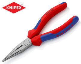 Knipex Priame pologuľaté kliešte pre rádiomechaniku 160mm 2502160