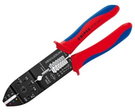 Knipex Kliešte lisovacie káblových ôk 215mm 9721215