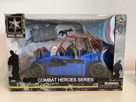 Mac Toys Combat Hero - vojak / obrnený transportér