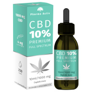 Pharma Activ CBD 10% PREMIUM 1000mg Full Spectrum 10ml - cena, srovnání