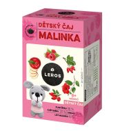 Leros Detský čaj Malinka 20x2g