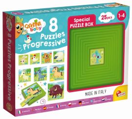Lisciani Carotina Baby 8 Puzzle - Farma