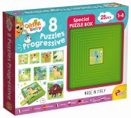 Lisciani Carotina Baby 8 Puzzle - Farma - cena, srovnání