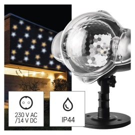 Emos LED dekoratívny projektor - hviezdičky DCPN01