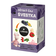 Leros Detský čaj Slivka 20x2g - cena, srovnání