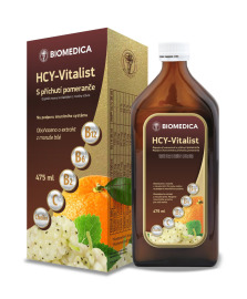 Biomedica HCY Vitalist s pomarančovou príchuťou 475ml