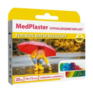 MedPharma Náplasť FOR KIDS WATER RESISTANT 20ks - cena, srovnání