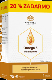 Aporosa Omega 3 rybí olej Forte 90tbl