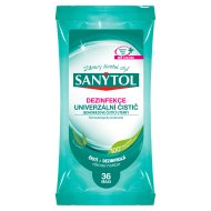 Sanytol Dezinfekcia jednorazové čistiace utierky 36ks - cena, srovnání