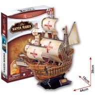 Cubicfun 3D puzzle Plachetnica Santa Maria 113 - cena, srovnání