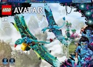 Lego Avatar 75572 Jake a Neytiri: Prvý let na banshee - cena, srovnání