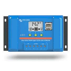 Victron Energy Regulátor nabíjania PWM LCD a USB 12/24V 20A