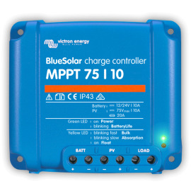 Victron Energy MPPT regulátor nabíjania BlueSolar 75V 10A