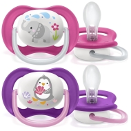 Philips Avent Ultra Air Animals 6-18m dievča 2ks - cena, srovnání