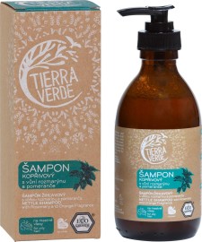 Tierra Verde Šampón žihľavový s vôňou rozmarínu a pomaranča 230ml