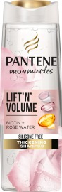 Pantene Lift'n'Volume Šampón Biotin + Rose Water 300ml