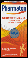 Pharmaton Geriavit Vitality 50+ 100tbl - cena, srovnání