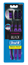 Braun Oral-B Sensitive Medium Black 3ks