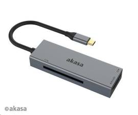 Akasa USB 3.2 Type-C čítačka AK-CR-09BK