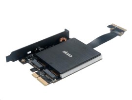 Akasa Dual M.2 PCIe SSD adaptér AK-PCCM2P-04