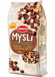 Emco Mysli chrumkavé - čokoládové trio 750g