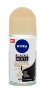 Nivea Invisible Black & White Silky Smooth antiperspirant 50ml - cena, srovnání