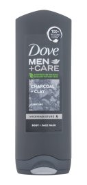 Dove Men + Care Charcoal & Clay Sprchový gél 250ml