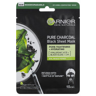 Garnier Pure Charcoal Algae Pleťová maska 1ks - cena, srovnání