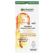 Garnier Skin Naturals Vitamin C Ampoule Sheet Mask 1ks - cena, srovnání