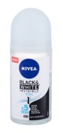 Nivea Black & White Invisible Pure Antiperspirant 50ml - cena, srovnání