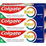 Colgate Total Whitening 3x75ml - cena, srovnání