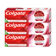 Colgate Max White Expert Original 3x75ml - cena, srovnání