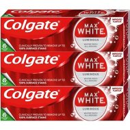 Colgate Max White One Luminous 3x75ml - cena, srovnání