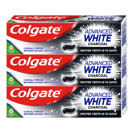 Colgate Advanced White Charcoal 3x75ml