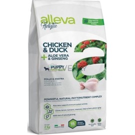 Alleva HOLISTIC dog puppy & junior medium chicken 2kg