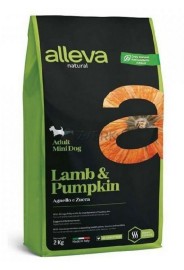 Alleva NATURAL dog lamb & pumpkin adult mini 12kg